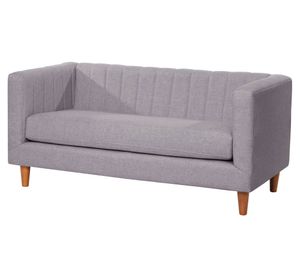 Sofá 2 cuerpos Sorrento gris claro