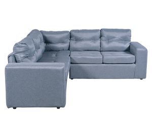 Seccionales 5 cuerpos Liverpool gris