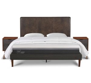 Cama europea 2 plazas Ortopedic Advance + set Baker almohadas + plumón Cic