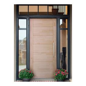 Puerta Pino Radiata Alejandría 90x220 cm Moldupanel