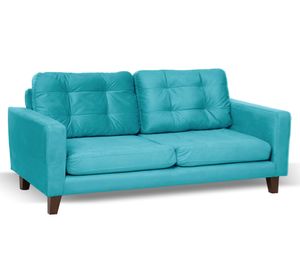 Sofá 3C Nápoles turquesa Latam Home