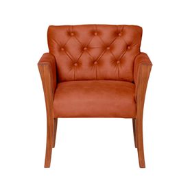 Sitial cuero 1 cuerpo Kiel café