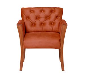 Sitial cuero 1 cuerpo Kiel café