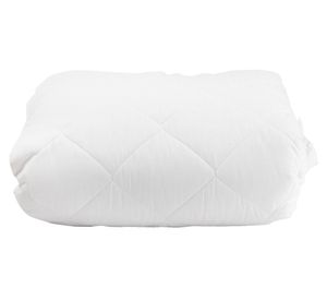 Cubrecolchón King blanco Cic