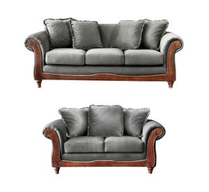 Juego de living Rímini gris Latam Home