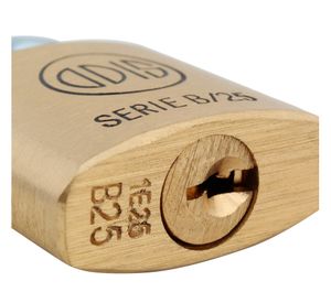 Candado 25 mm Linea 100 Amarillo