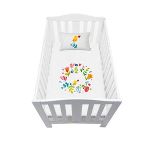 Cubreplumón colecho Matilde blanco