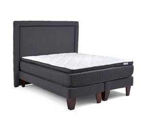 Cama europea  2 plazas Plus + respaldo + base dividida Drimkip