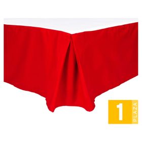 Faldón 1 plaza Full Color rojo