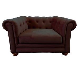 Sofá 1 cuerpo Florencia chocolate