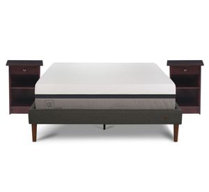 Cama europea 2 plazas Balance + 2 veladores Dublín Cic