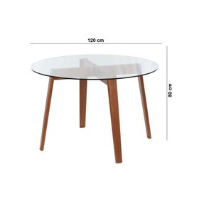 Mesa comedor redonda café Latam Home