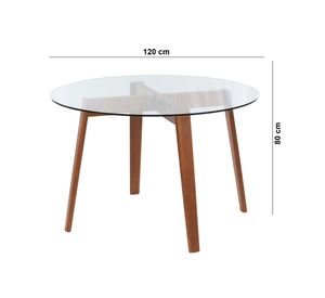 Mesa comedor redonda café Latam Home