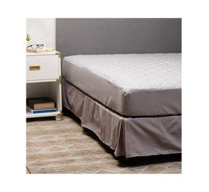 Cubre colchón 1.5 plazas + Faldón gris