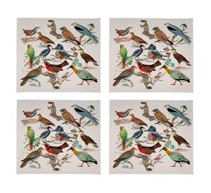 Individual Nativo crudo impermeable 42x36 cm 4 un.