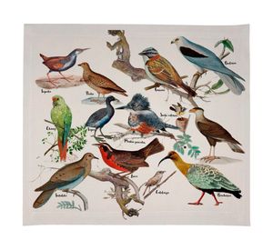 Individual Nativo crudo impermeable 42x36 cm 4 un.