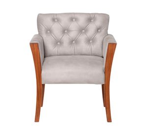 Sitial cuero 1 cuerpo Kiel gris