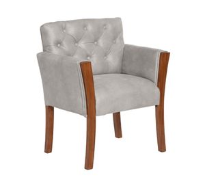 Sitial cuero 1 cuerpo Kiel gris