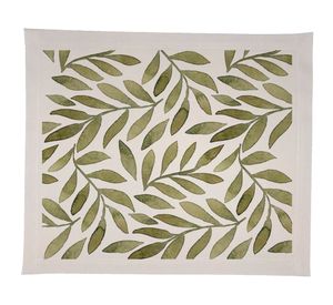 Individual Olivos crudo impermeable 42x36 cm 4 un.