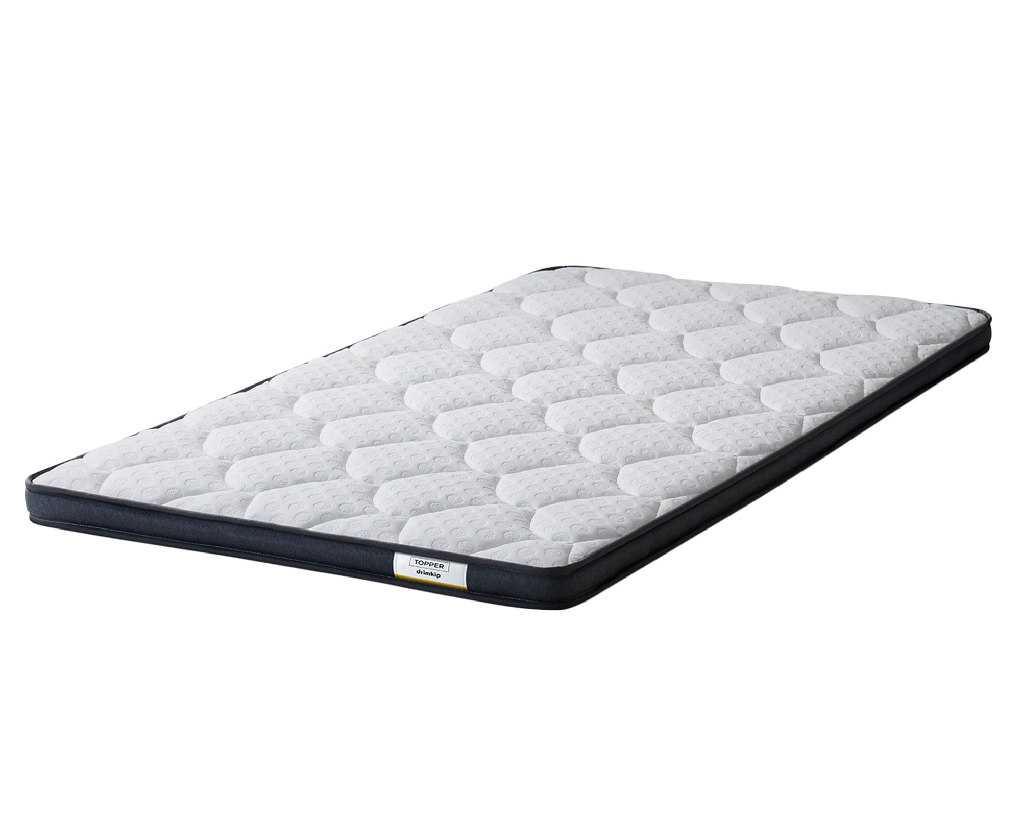 Drimkip Topper colchón gris 1.5 plazas plus