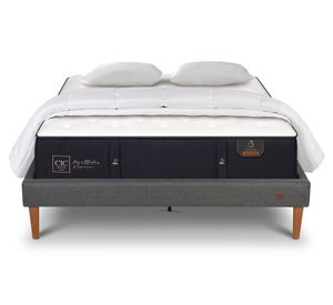 Cama europea 2 plazas Premium + plumón + almohada Cic.