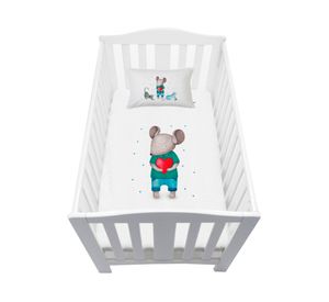 Cubreplumón pack P&P Ratoncito blanco