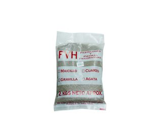 Arena gruesa rojo 2 kilos FVH