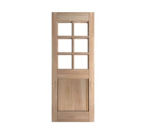 Puerta de lenga Ancona madera cm natural