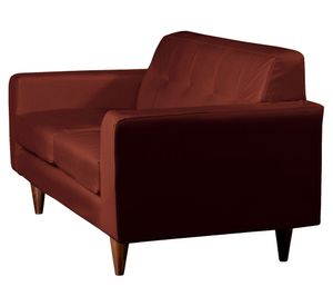 Sofá 2 cuerpos Salerno chocolate Latam Home
