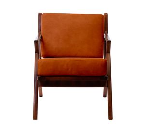 Sitial cuero 1 cuerpo Bremen café