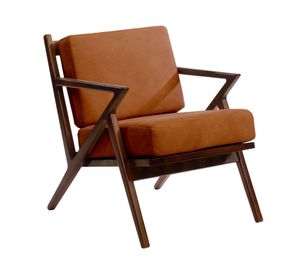 Sitial cuero 1 cuerpo Bremen café