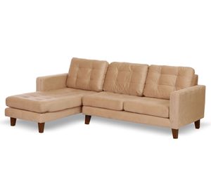 Sofá chaise izquierdo Nápoles beige Latam Home