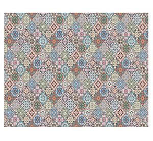 Alfombra 140x220 cm Baldosa Niza multicolor