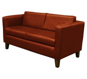 Sofá 2 cuerpos Sicilia rojo Latam Home