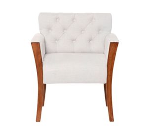 Sitial lino 1 cuerpo Kiel blanco