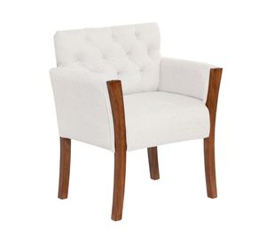 Sitial lino 1 cuerpo Kiel blanco