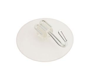 Percha succión 60 mm metálico Practihogar