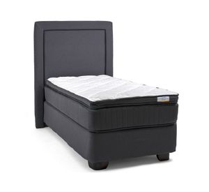Cama americana 1 plaza Hybrido + respaldo Drimkip