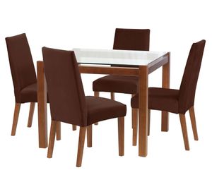 Comedor 4 sillas Barcelona café Latam Home