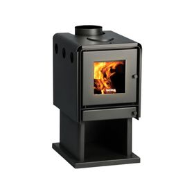 Estufa a leña 7500W Multi Bosca 350 negro Bosca