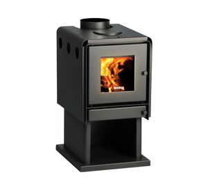 Estufa a leña 7500W Multi Bosca 350 negro Bosca