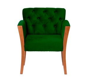 Sitial velvet 1 cuerpo Kiel verde