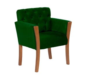 Sitial velvet 1 cuerpo Kiel verde