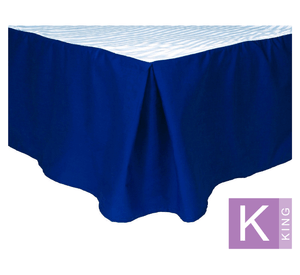 Faldón Full Color azul king