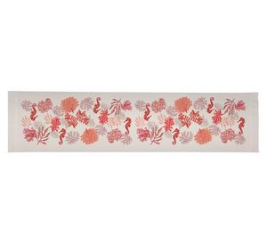 Camino mesa impermeable Caballito de mar 150x36 cm