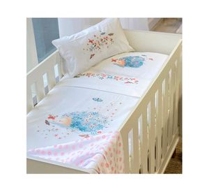 Cubreplumón colecho Colecho Erizo blanco