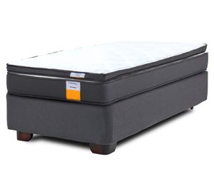 Cama americana funcional 1.5 plazas x 190 cm + topper