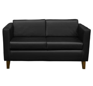 Sofá 2 cuerpos Sicilia negro Latam Home