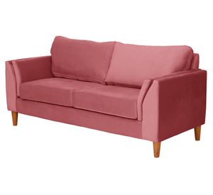 Sofá 2 cuerpos Milan rosado