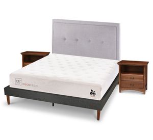 Cama europea 2 plazas Cocopedic + Set Indo/Ganges Cic.